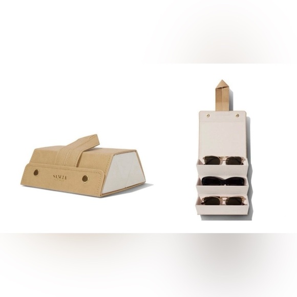 NEW IN POLY Sancia Three Compartment Sunglass Case 🕶️ - Picture 5 of 9